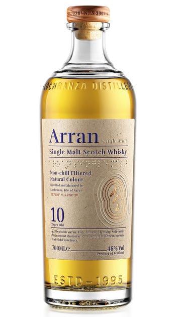  Arran 10YO Single Malt Scotch Whisky