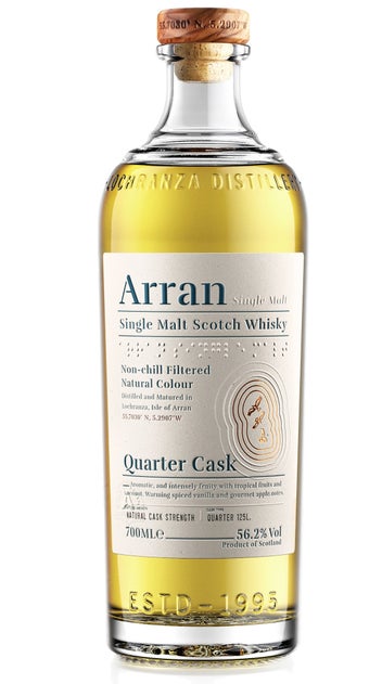  Arran Quarter Cask Whisky 700ml bottle