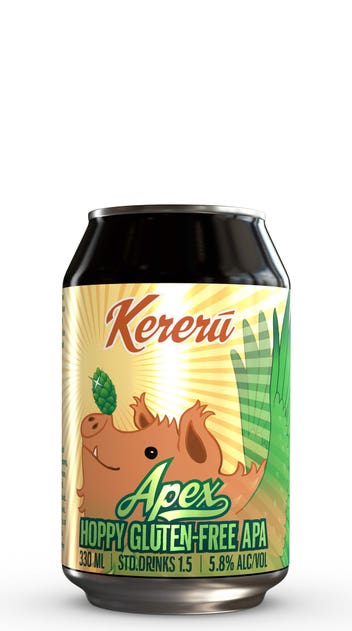  Kereru Apex Gluten-Free APA 330ml can