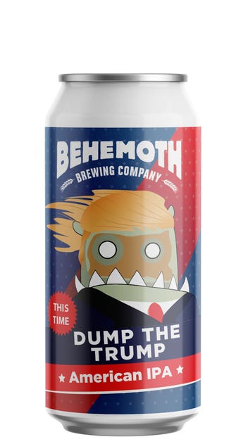  Behemoth Dump The Trump American IPA 440ml can