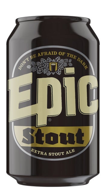  Epic Stout 330ml can
