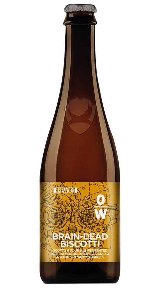 Brewdog Brain-Dead Biscotti Sour Ale 500ml bottle