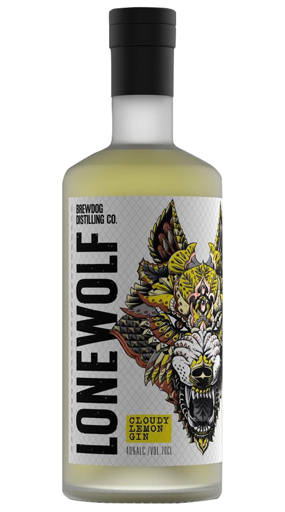 2020 BrewDog Lone Wolf Cloudy Lemon Gin 700ml Fine Wine Delivery