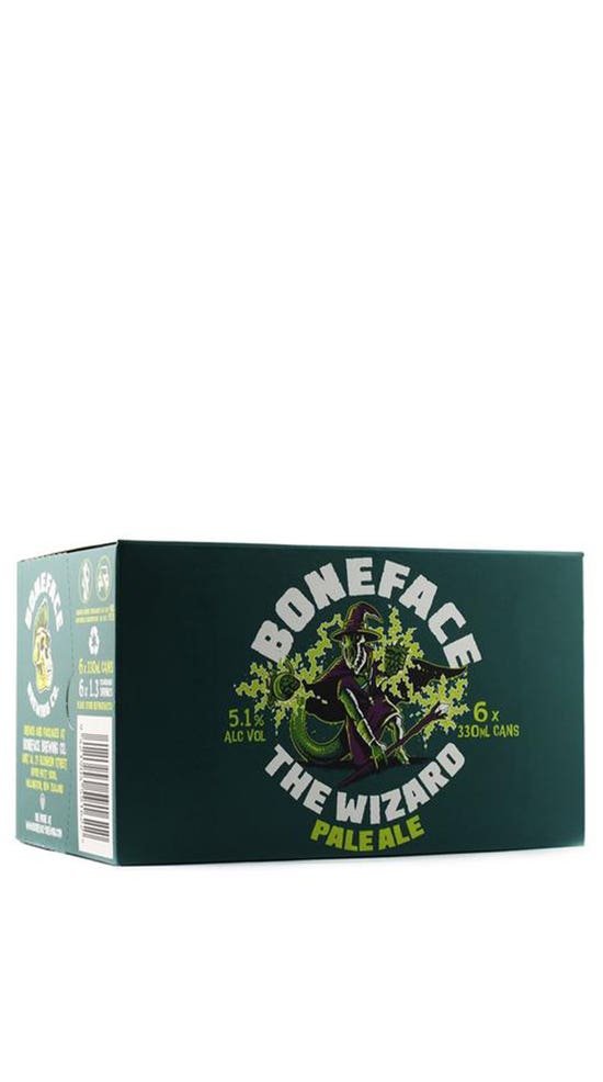 Boneface The Wizard Hazy Pale Ale 6 pack 330ml cans