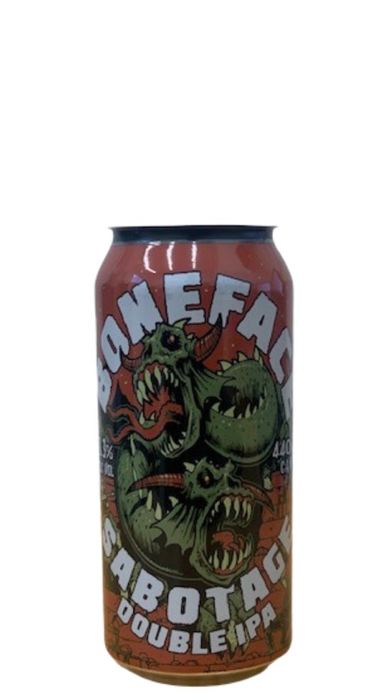 Boneface Sabotage Double IPA 440ml can