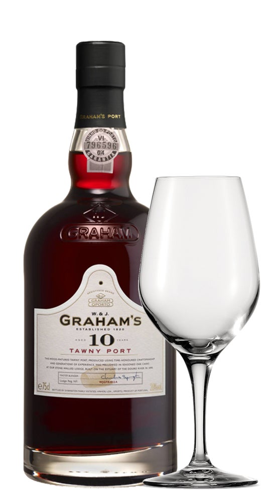 Graham's 10yr Old Tawny Port + Spiegelau Glass