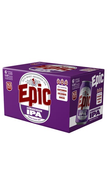  Epic Armageddon 6pk 330ml cans