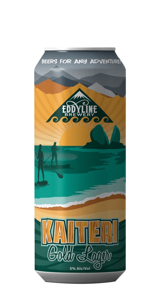 Eddyline Kaiteri Gold Lager 440ml can