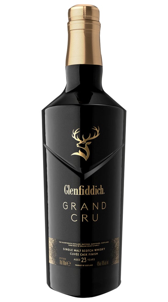 Glenfiddich Grand Cru 23yr old 700ml bottle & box