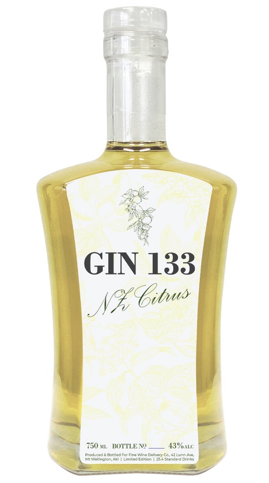 Gin 133 NZ Citrus 750ml bottle