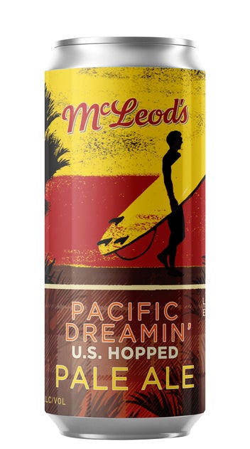  McLeod's Pacific Dreamin' Pale Ale 440ml can