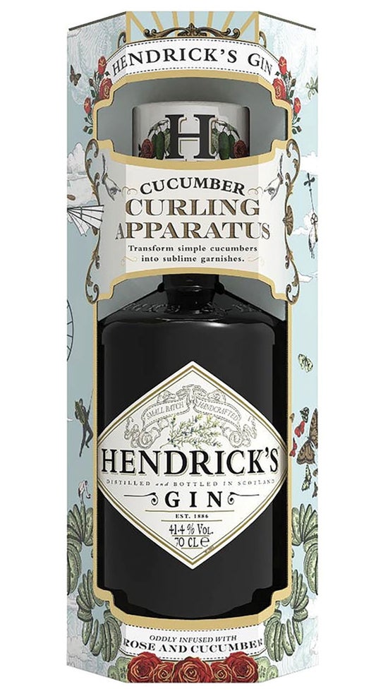 Hendrick's Gin Cucumber Curler Gift Box 700ml