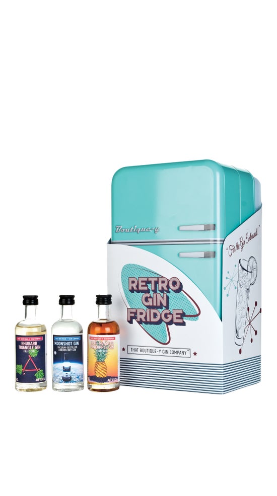 That Boutique-y Gin Company Retro Gin Fridge 8 x 50ml