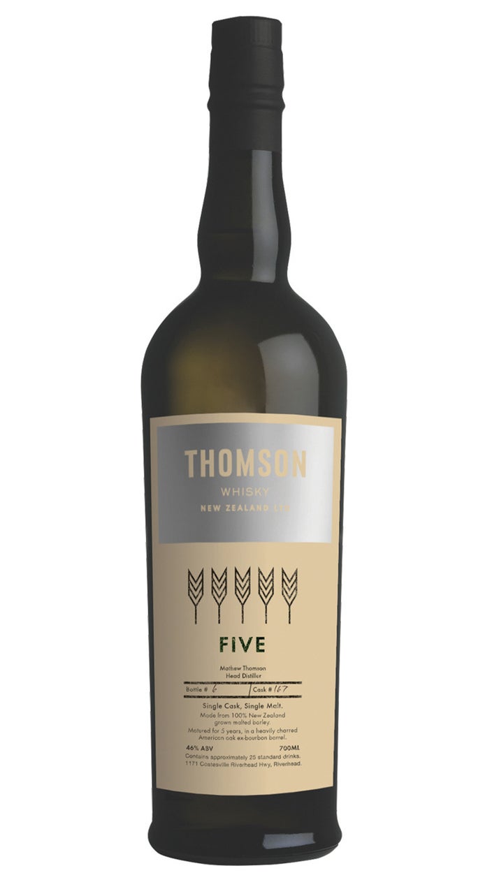 2020 Thomson Five Yr Old Whisky 700ml Fine Wine Delivery