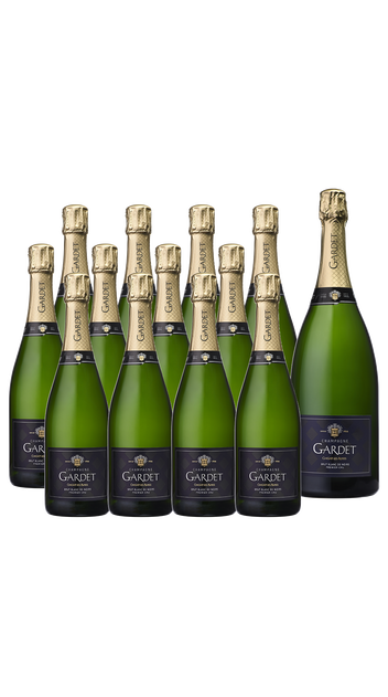  Champagne Gardet Brut Premier Cru Dozen + Magnum Case