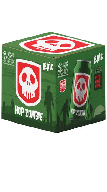  Epic Hop Zombie 4pk 330ml can