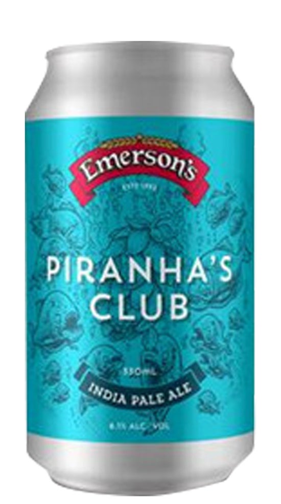 Emerson's Piranha's Club IPA 330ml can