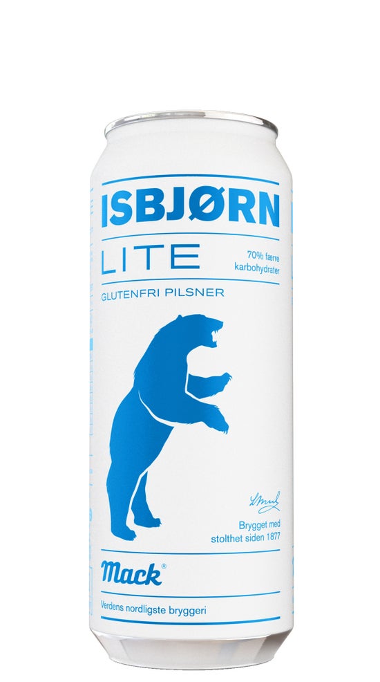 Isbjorn Low Gluten Pilsner Lite Mack 4.5% 500ml