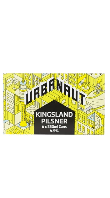  Urbanaut Kingsland Pilsner 6 pack