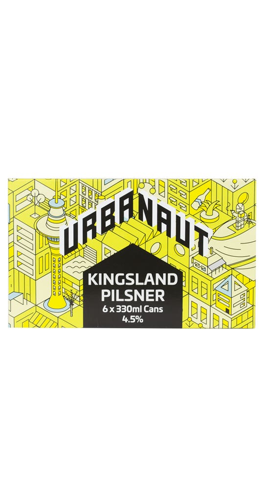 Urbanaut Kingsland Pilsner 6 pack