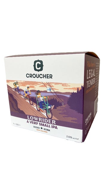  Croucher Lowrider 4pk 330ml cans