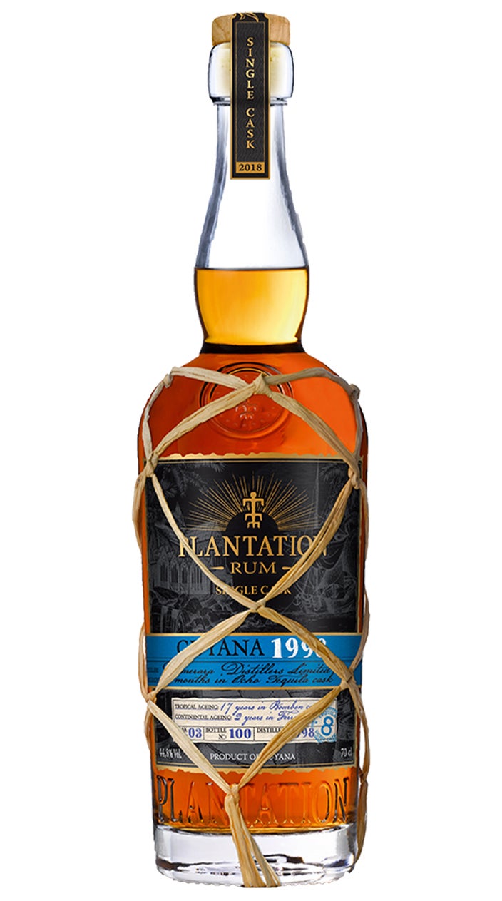 1998 Plantation Single Cask Guyana Tequila Ocho Cask 1998 Vintage