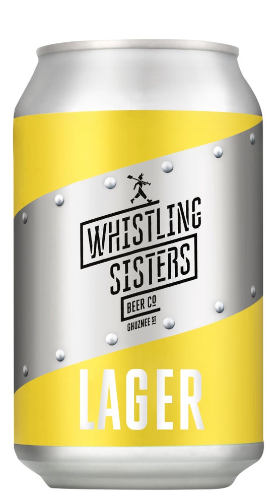 Whistling Sisters Lager Can 330ml