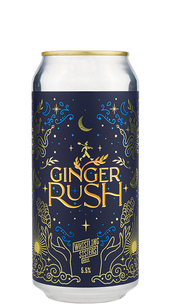  Whistling Sisters Ginger Rush Ginger Beer 440ml can