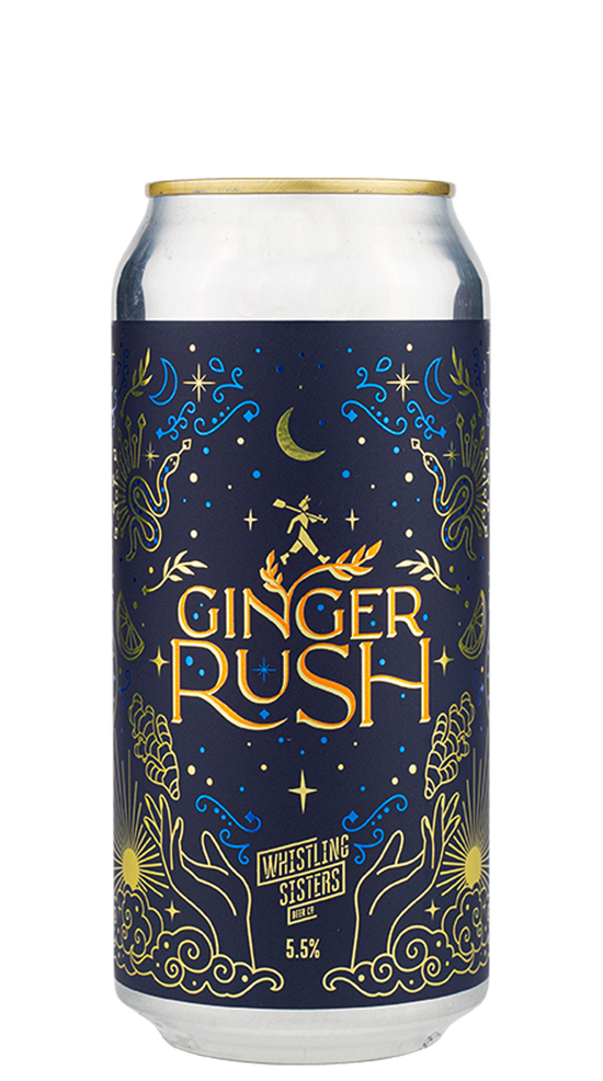 Whistling Sisters Ginger Rush Ginger Beer 440ml can
