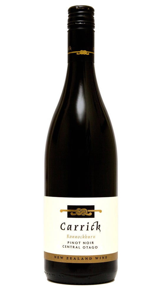 Carrick Bannockburn Pinot Noir
