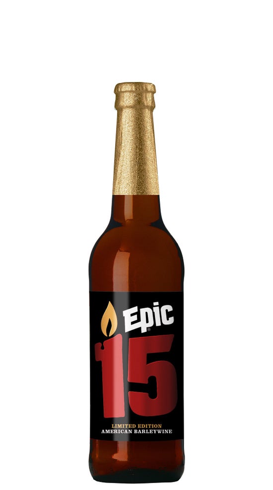 Epic 15 Barley Wine 500ml bottle