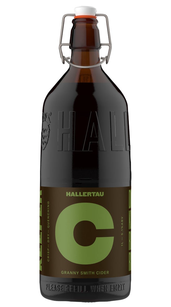 Hallertau The Keeper Cider 1 litre bottle
