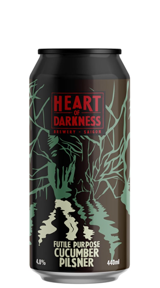 Heart of Darkness Futile Purpose Cucumber Pilsner 440ml can