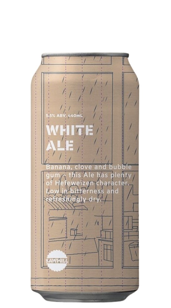 Sawmill White Ale 440ml can