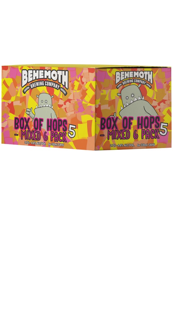 Behemoth Box of Hops #5 - Mixed 6 pack cans 330ml