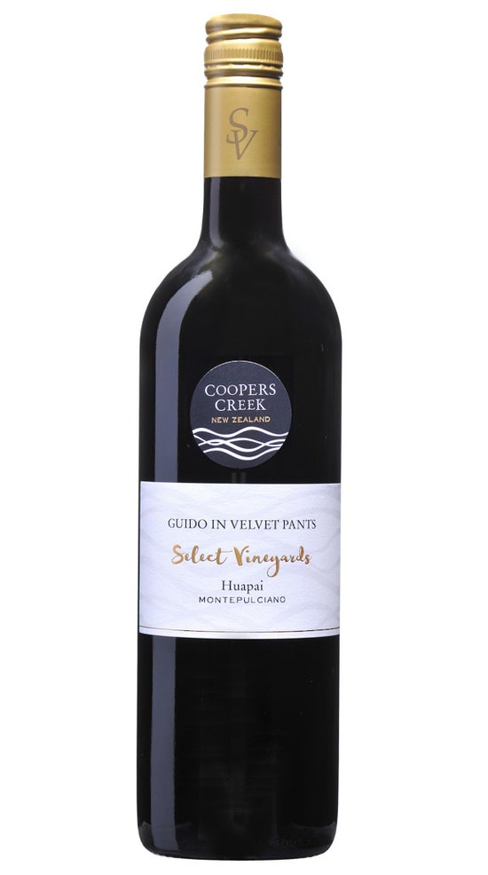 Coopers Creek Select Vineyard Montepulciano 'Guido in Velvet Pants'