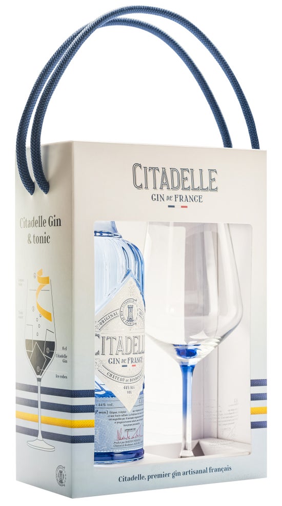 Citadelle Gin 700ml Bottle & Glass Pack