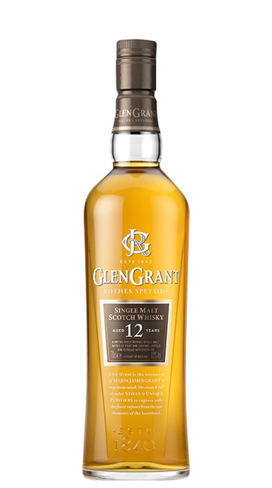 Glen Grant 12 Year Old Single Malt Whisky 700ml