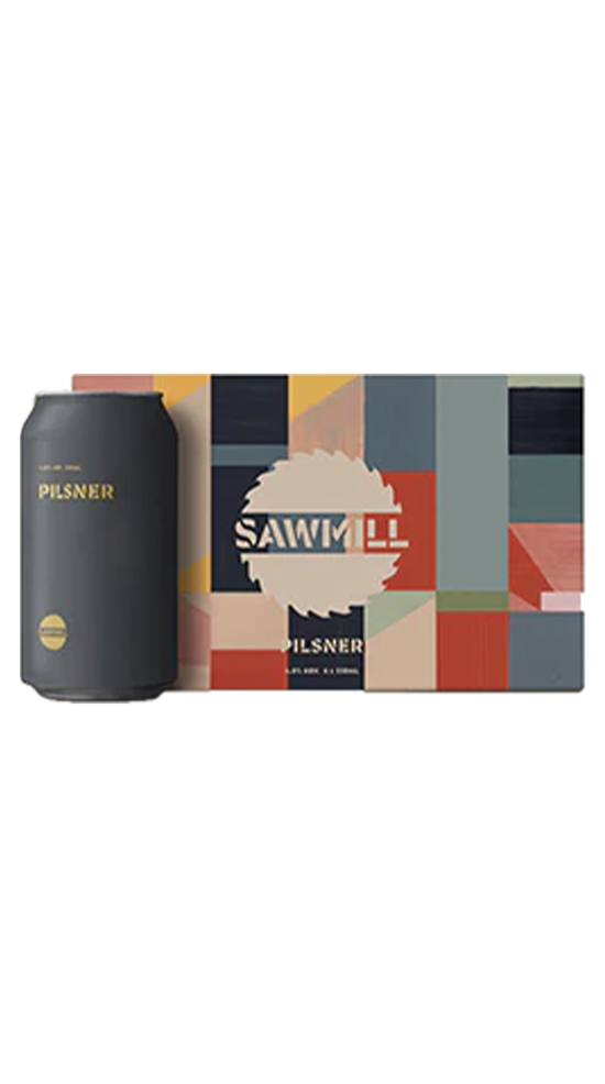 Sawmill Pilsner 6 pack 330ml cans