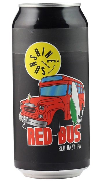  Sunshine Brewing Red Bus Hazy Red IPA 440ml can