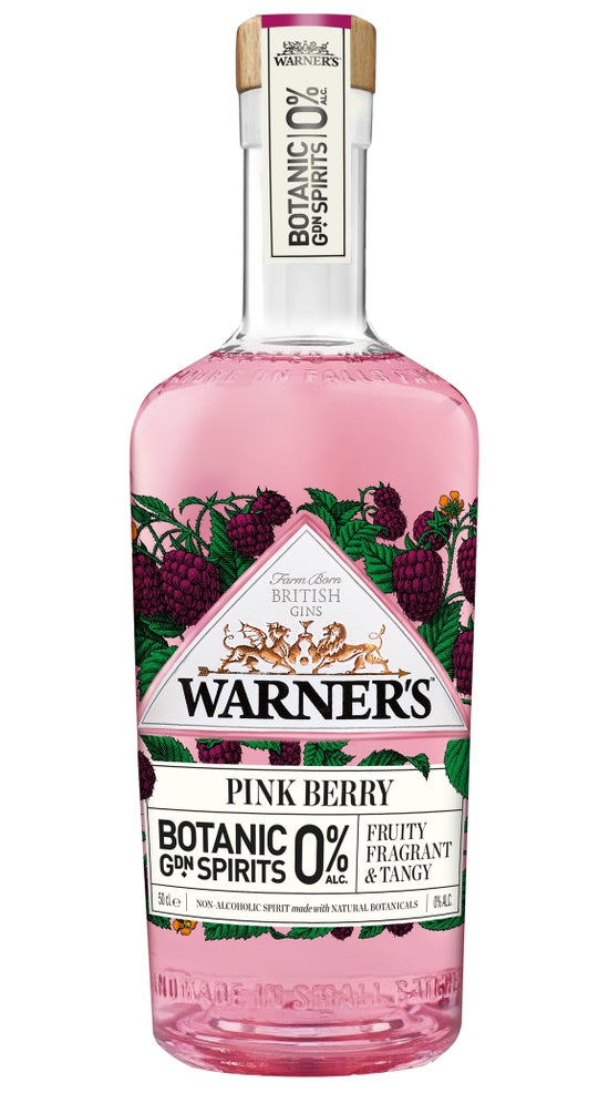 Warner's 0% Pink Berry Gin 700ml