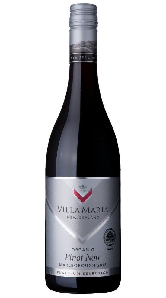 Villa Maria Platinum Selection Marlborough Organic Pinot Noir