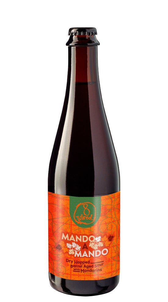 8 Wired Mando a Mando Barrel Aged Mandarin Sour 500ml bottle
