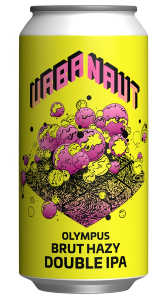 Urbanaut Olympus Brut Hazy DIPA 440ml can