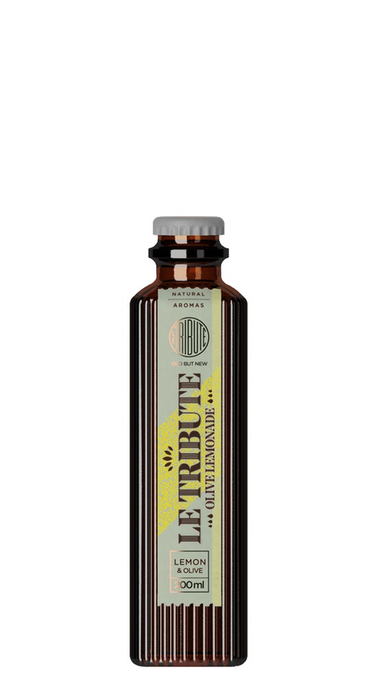 Le Tribute Olive Lemonade 200ml bottle
