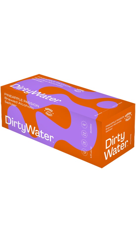 Garage Project Dirty Water Pineapple and Passionfruit 10x 330ml can