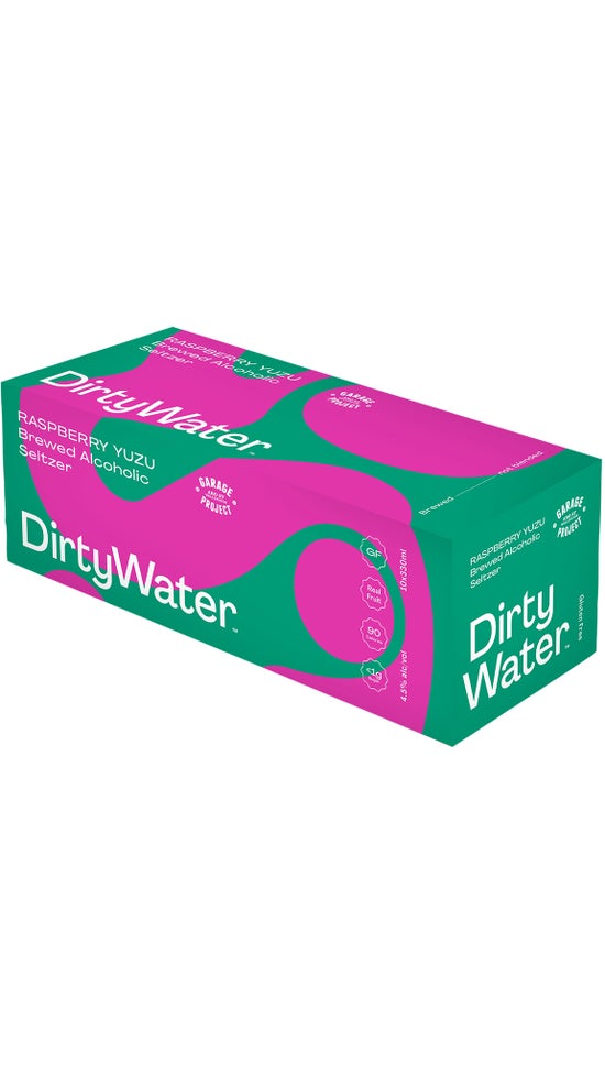 Garage Project Dirty Water Raspberry and Yuzu 10x 330ml can