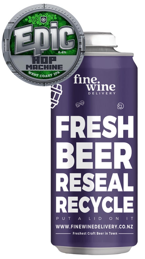 Epic Hop Machine tap beer