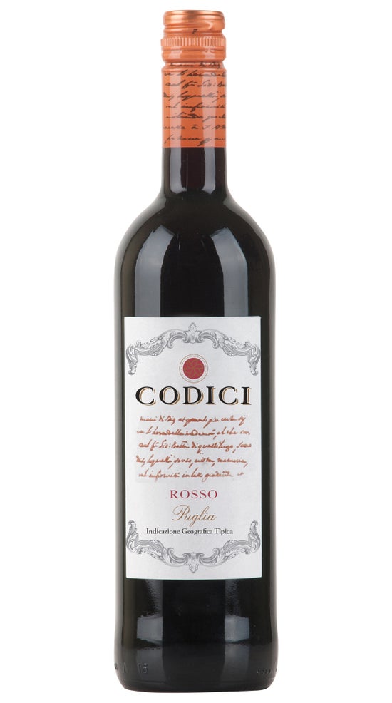 Codici Puglia Rosso
