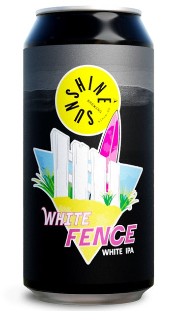  Sunshine Brewing White Fence White IPA 440ml can